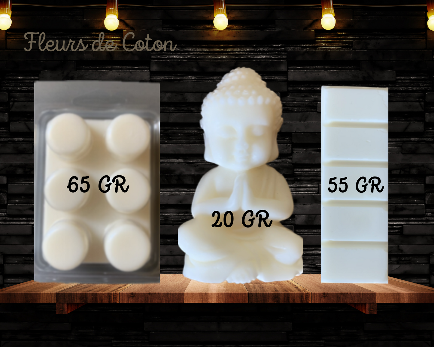 Fondants Parfumés Fleurs de Coton