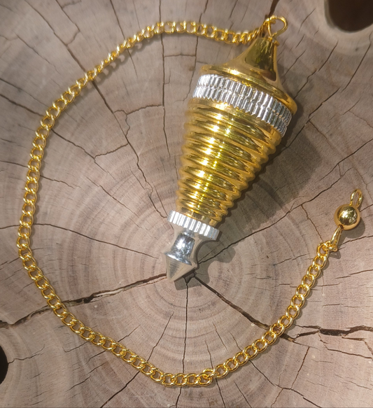 Pendule acier radiesthésie 