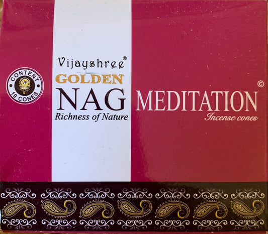 Encens Golden Nag Méditation